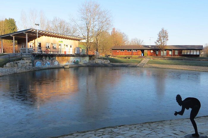 Freizeitgelände am Osterbach bei Röhrnbach, Bayerischer Wald